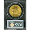 Image 4 : 1922-S $20 MS63 PCGS. Frosty and lustrous, with pl