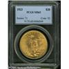 Image 1 : 1923 $20  MS63 PCGS. A sharply struck and attractiv