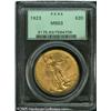 Image 1 : 1923 $20  MS63 PCGS. This well struck double eagle