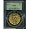 Image 1 : 1923 $20  MS63 PCGS. Well impressed motifs compleme