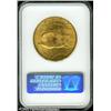 Image 2 : 1924 $20  MS61 NGC. Brilliant and sharply struck wi