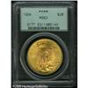 Image 1 : 1924 $20  MS63 PCGS. A sharply struck and carefully