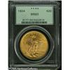 Image 1 : 1924 $20  MS63 PCGS. A reasonably struck honey-gold