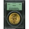 Image 1 : 1924 $20  MS63 PCGS. A flashy and impressive type c