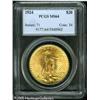 Image 1 : 1924 $20  MS64 PCGS. Lustrous peach-gold surfaces a