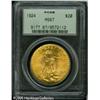 Image 1 : 1924 $20  MS67 PCGS. A gorgeous Superb Gem coin for