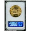 Image 2 : 1925 $20  MS64 NGC. Boldly detailed throughout, wit