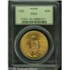Image 1 : 1926 $20  MS64 PCGS. A splendid peach-gold near-Gem