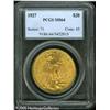 Image 1 : 1927 $20  MS64 PCGS. The design elements are well s