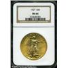 Image 3 : 1927 $20  MS66 NGC. A splendid example of this plen