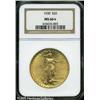 Image 3 : 1928 $20  MS66   NGC. Fully struck with bright, se