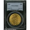 Image 3 : 1928 $20  MS66 PCGS. A high end Premium Gem for the