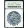 1879-CC  AU50 ANACS. Untoned surfaces display t