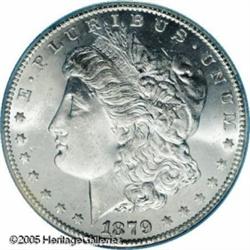 1879-CC  MS64 PCGS. Only 756,000 pieces were st