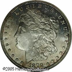 1879-CC  MS62 Deep Mirror Prooflike NGC. A well