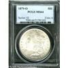 1879-O  MS64 PCGS. Well struck, with silver-gra