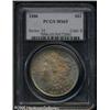 1880  MS65 PCGS. Multicolored toning bathes lus