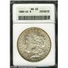 1880-CC  MS63 ANACS. Softly struck on the centr