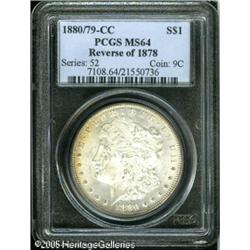 1880/79-CC  Reverse of 1878 MS64 PCGS. VAM-4. A