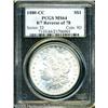 Image 1 : 1880-CC  8 Over 7 Reverse of 1878 MS64 PCGS. VA