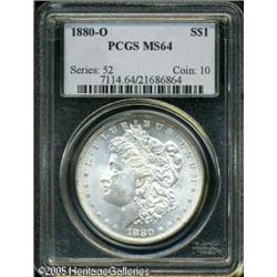 1880-O  MS64 PCGS. Well struck and brilliant, w