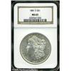 Image 1 : 1880-S  MS65 NGC, some smoky-golden color shows