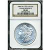 Image 1 : 1880-S  8 Over 7 MS66 NGC. VAM-8. A Top 100 Var