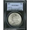 1881  MS65 PCGS. Clean, white surfaces with bri