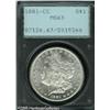 1881-CC  MS63 PCGS. Well struck and brilliant,