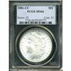 Image 1 : 1881-CC  MS66 PCGS. Silver-gray surfaces displa