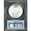 Image 2 : 1881-CC  MS66 PCGS. Silver-gray surfaces displa