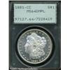 Image 1 : 1881-CC  MS64 Deep Mirror Prooflike PCGS. Thick