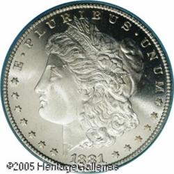 1881-CC  MS66 Deep Mirror Prooflike PCGS. Here