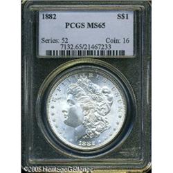 1882  MS65 PCGS. Well struck and fully brillian