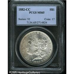 1882-CC  MS65 PCGS. This CC issue has the sligh