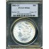 Image 1 : 1882-CC  MS66 PCGS. Mostly untoned, with radian