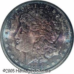 1882-S  MS68 NGC. A spectacularly toned example