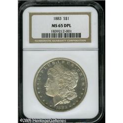 1883  MS65 Deep Mirror Prooflike NGC. Light ivo