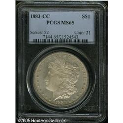 1883-CC  MS65 PCGS. Well struck and silky smoot