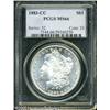 Image 1 : 1883-CC  MS66 PCGS. Brilliant, with fully lustr