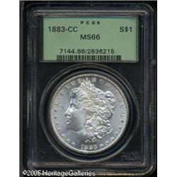 1883-CC  MS66 PCGS. Sharply struck, with virtua