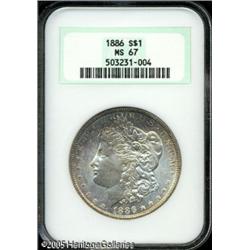 1886  MS67 NGC. Sharply struck, with near-brill