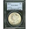 Image 3 : 1886-O  MS63 PCGS. Mostly white and lustrous, w