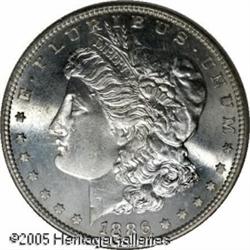 1886-S  MS65 NGC. Given the overall high-qualit