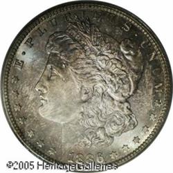 1886-S  MS65 PCGS. This Morgan dollar sports da