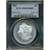 Image 1 : 1887  MS65 Deep Mirror Prooflike PCGS. A virtua