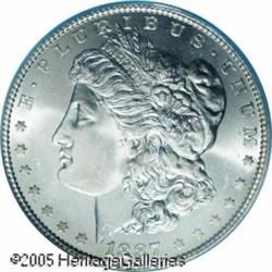 1887/6  MS65 PCGS. VAM-2. A Top 100 Variety. Th