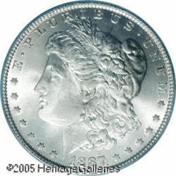 1887/6-O  MS64 PCGS. VAM-3. A Top 100 Variety.