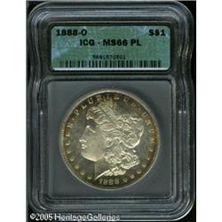 1888-O  MS66 Prooflike ICG. This is a rare issu