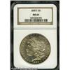 Image 1 : 1888-S  MS64 NGC. Fully brilliant save for irid